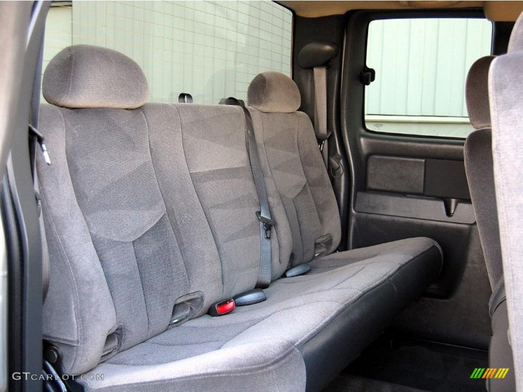 Dark Pewter Interior 2006 GMC Sierra 1500 SLE Extended Cab 4x4 Photo #48477501