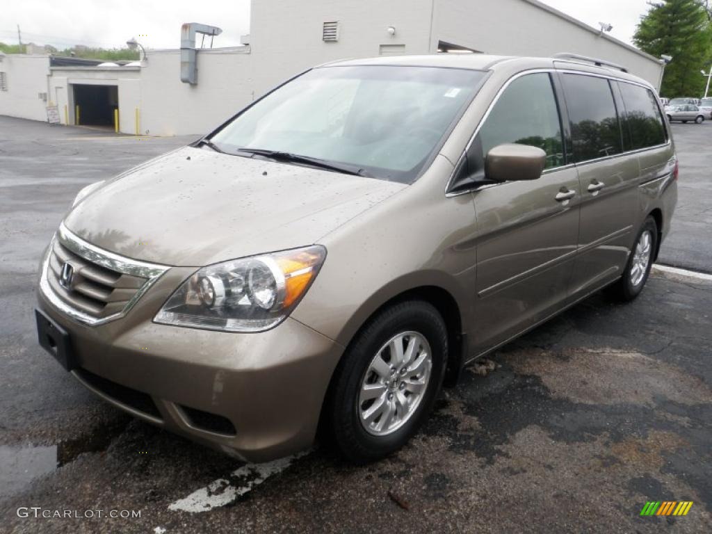 Mocha Metallic 2009 Honda Odyssey EX Exterior Photo #48478215