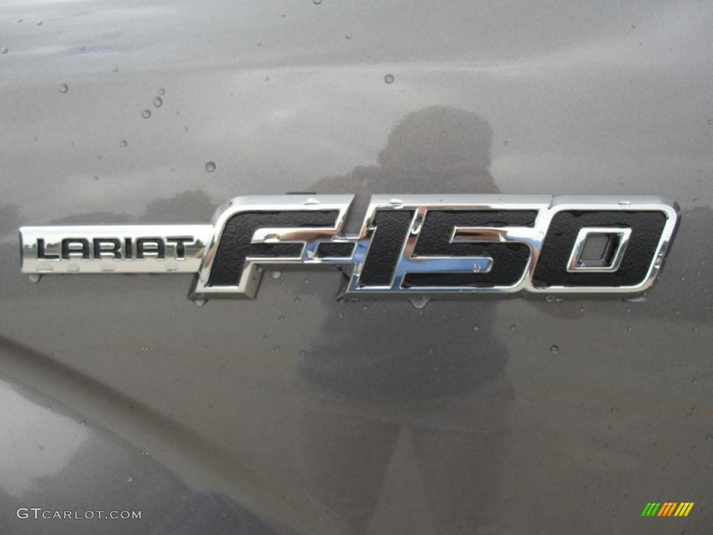 2011 F150 Lariat SuperCrew 4x4 - Sterling Grey Metallic / Steel Gray photo #13