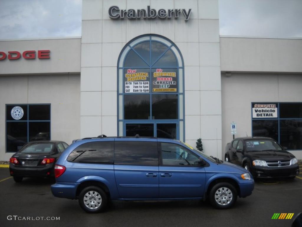 2007 Town & Country LX - Marine Blue Pearl / Medium Slate Gray photo #1