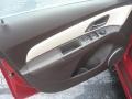 2011 Chevrolet Cruze Cocoa/Light Neutral Leather Interior Door Panel Photo