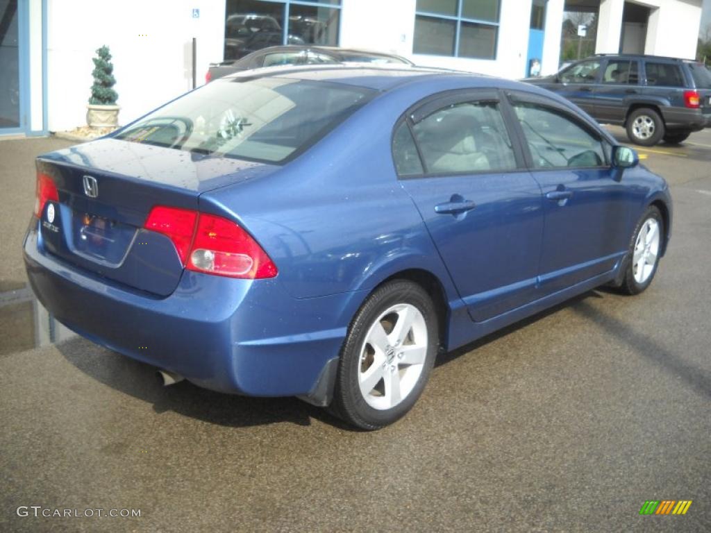 Atomic Blue Metallic 2008 Honda Civic EX Sedan Exterior Photo #48478989