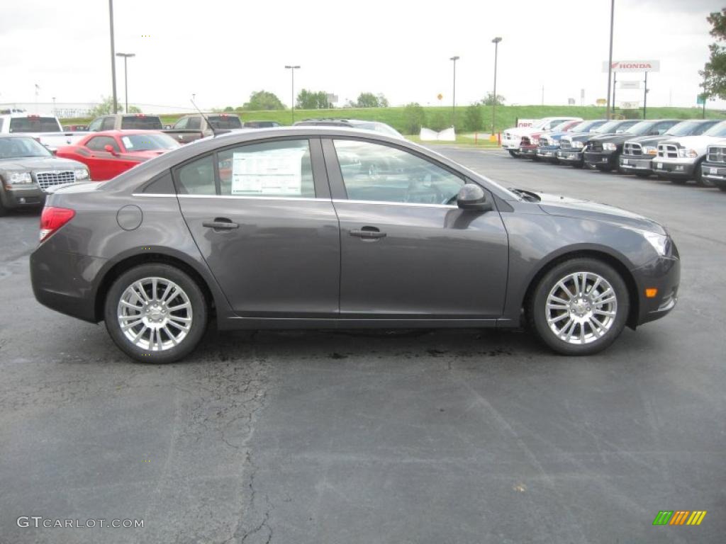 Taupe Gray Metallic 2011 Chevrolet Cruze ECO Exterior Photo #48479481