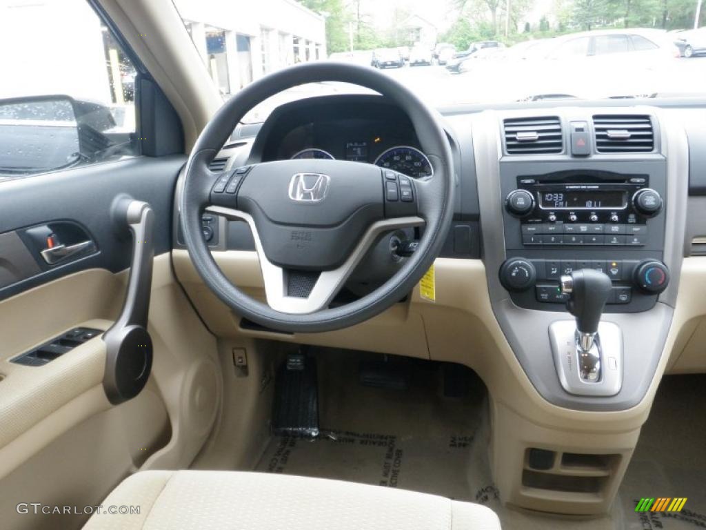 2009 Honda CR-V EX Ivory Dashboard Photo #48479550