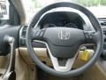Ivory 2009 Honda CR-V EX Steering Wheel