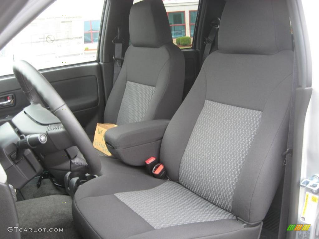 Ebony Interior 2011 Chevrolet Colorado LT Crew Cab Photo #48480144