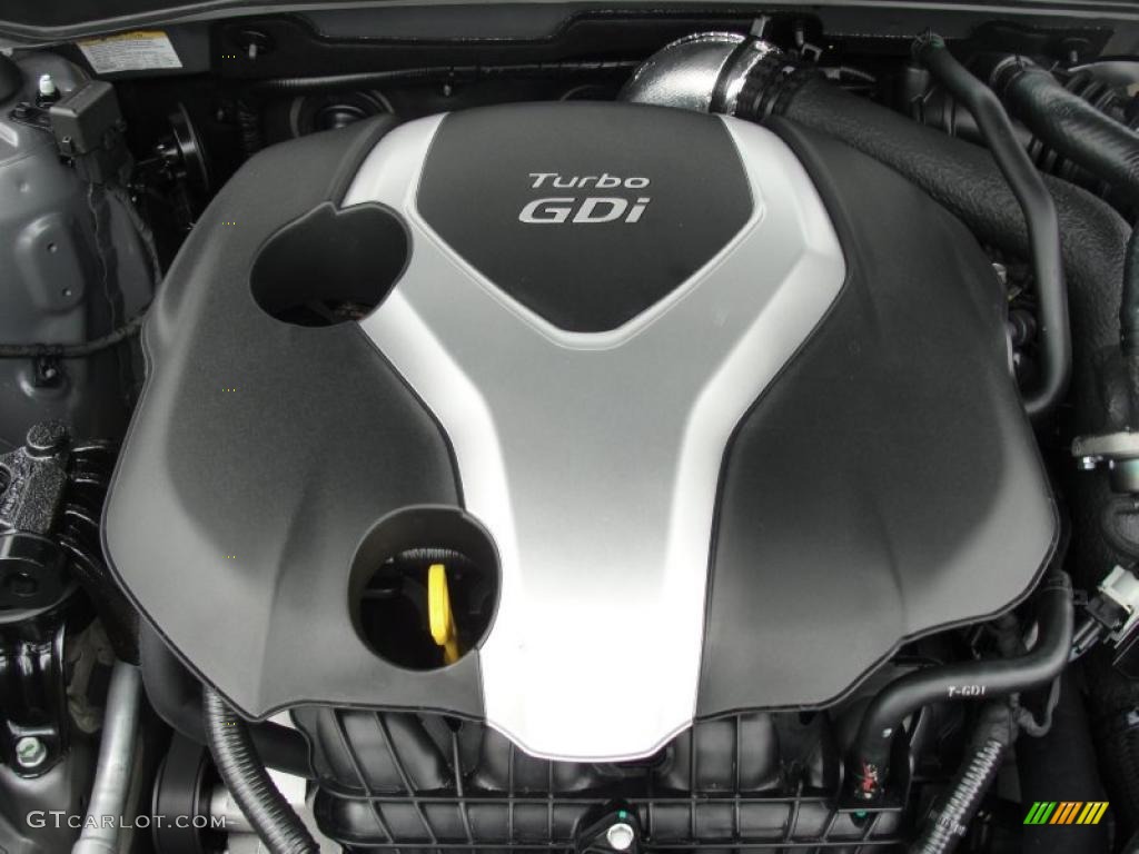 2011 Hyundai Sonata Limited 2.0T 2.0 Liter GDI Turbocharged DOHC 16-Valve CVVT 4 Cylinder Engine Photo #48480228