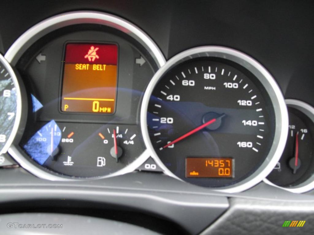 2008 Porsche Cayenne S Gauges Photo #48480699