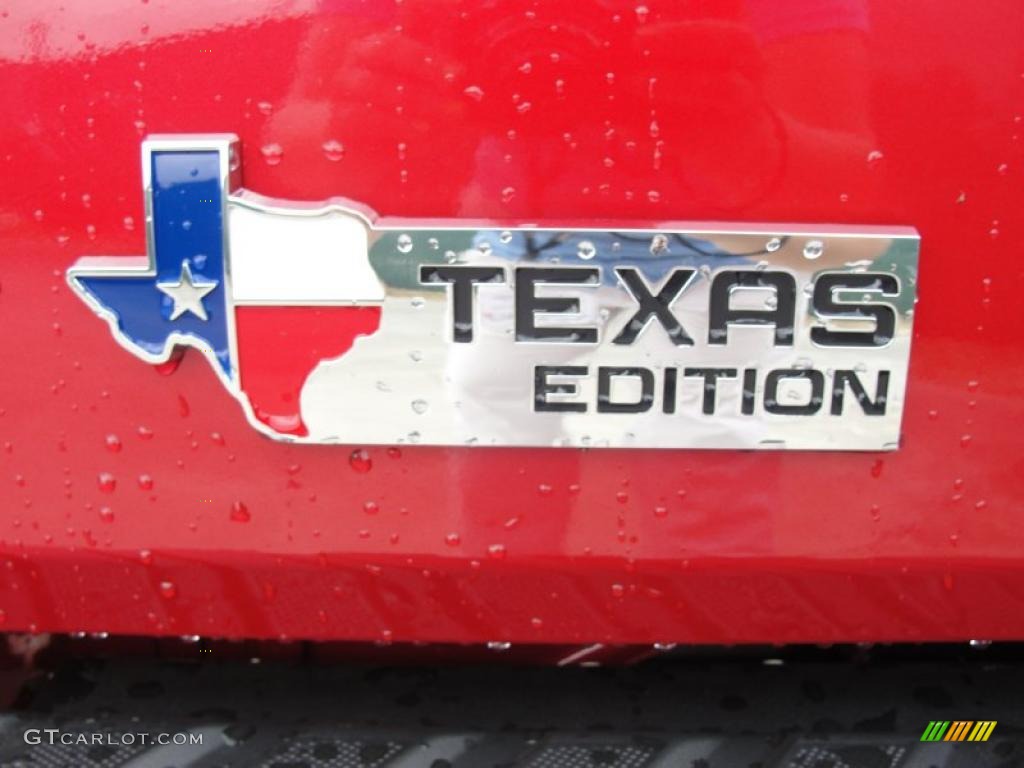 2011 F150 Texas Edition SuperCrew - Red Candy Metallic / Steel Gray photo #20