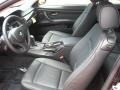 Black 2011 BMW 3 Series 328i Coupe Interior Color