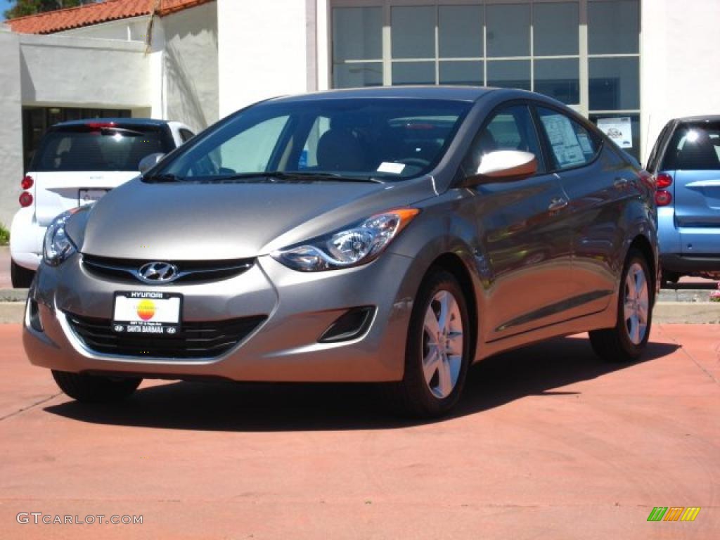 2011 Elantra GLS - Desert Bronze / Beige photo #1