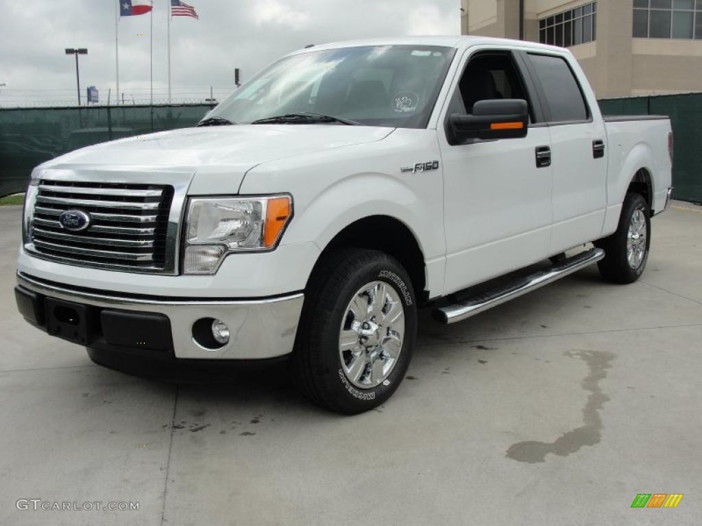 2011 F150 Texas Edition SuperCrew - Oxford White / Steel Gray photo #7