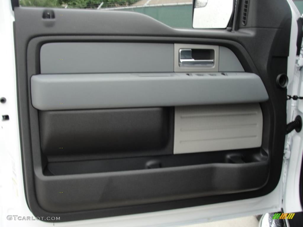 2011 F150 Texas Edition SuperCrew - Oxford White / Steel Gray photo #24