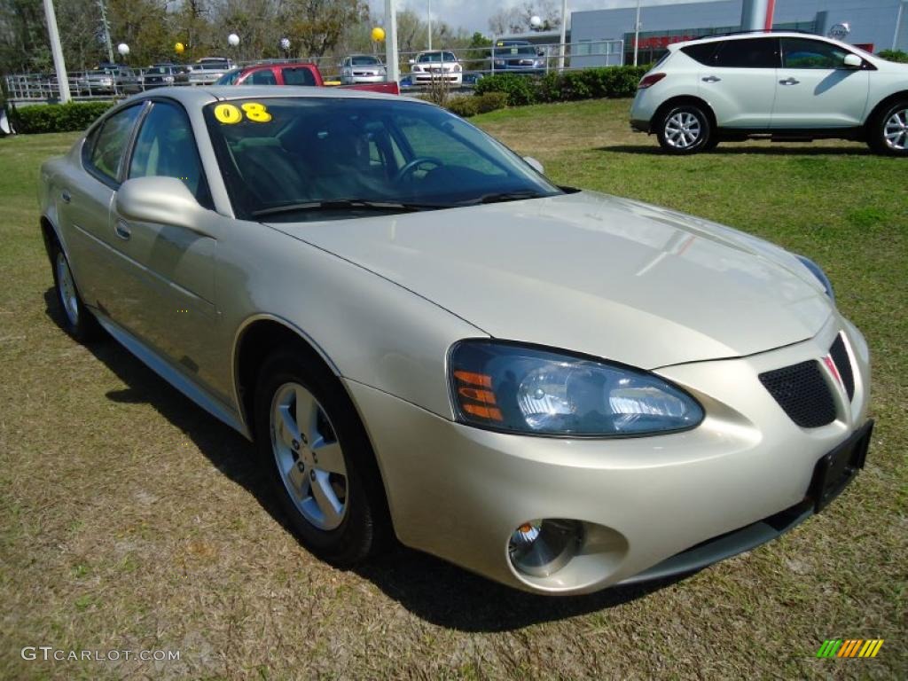 Gold Mist Metallic 2008 Pontiac Grand Prix Sedan Exterior Photo #48482061