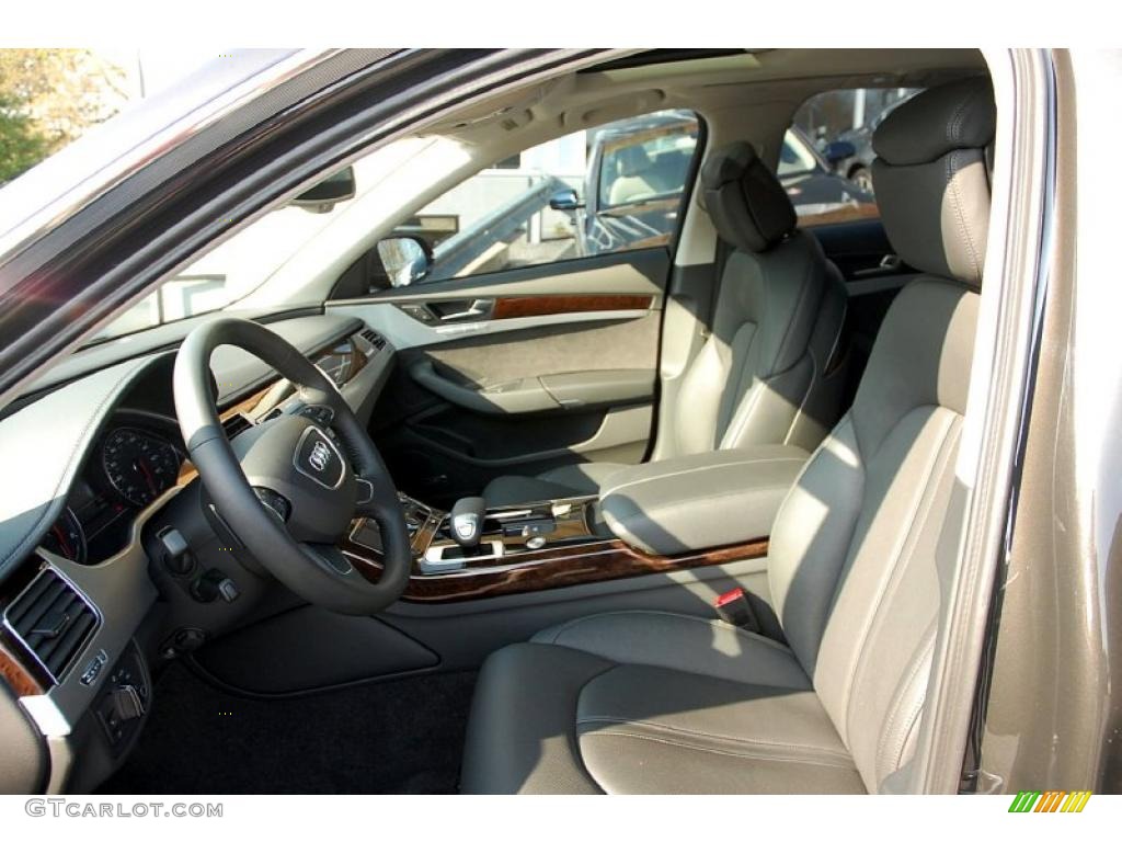 Black Interior 2011 Audi A8 4.2 FSI quattro Photo #48482619