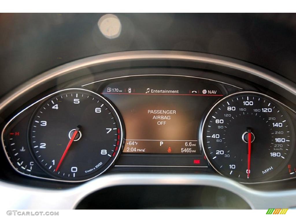 2011 Audi A8 4.2 FSI quattro Gauges Photo #48482675