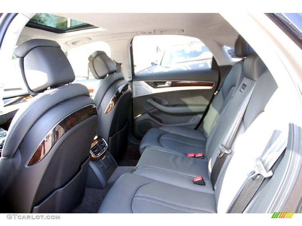 Black Interior 2011 Audi A8 4.2 FSI quattro Photo #48482817