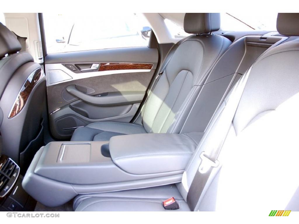 Black Interior 2011 Audi A8 4.2 FSI quattro Photo #48482835