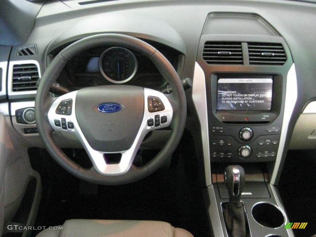 2011 Ford Explorer XLT 4WD Medium Light Stone Dashboard Photo #48483582