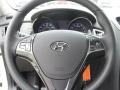 Black Cloth 2011 Hyundai Genesis Coupe 2.0T Steering Wheel