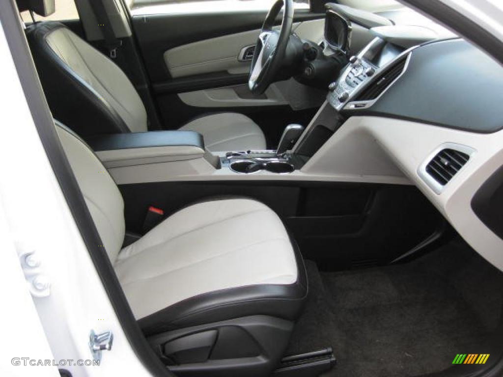 Light Titanium Interior 2010 GMC Terrain SLT AWD Photo #48483942
