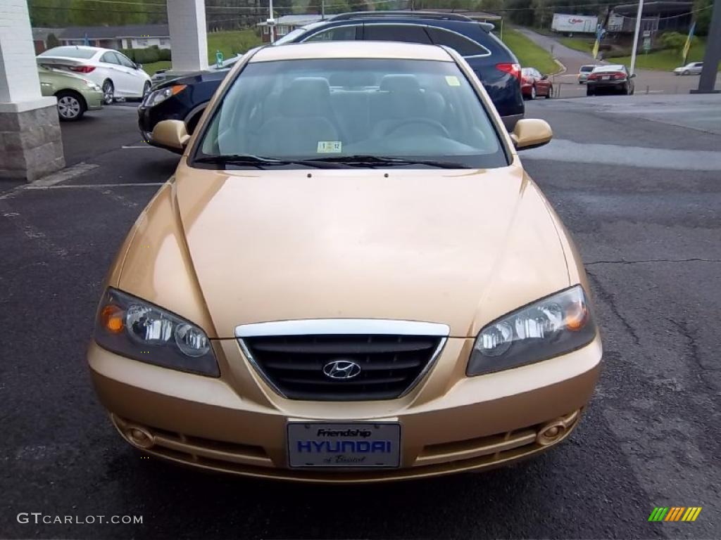 2004 Elantra GLS Sedan - Hazelnut / Beige photo #3