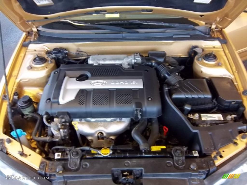 2004 Hyundai Elantra GLS Sedan Engine Photos