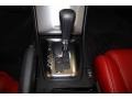 2010 Nissan Altima Red Leather Interior Transmission Photo