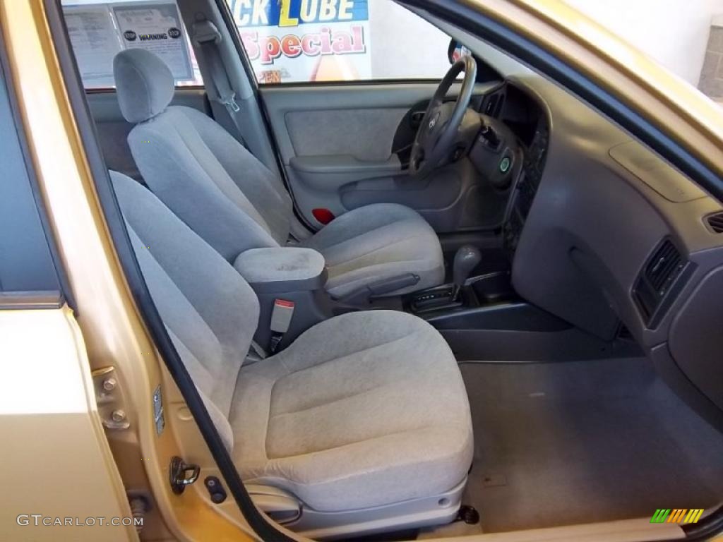 2004 Elantra GLS Sedan - Hazelnut / Beige photo #22
