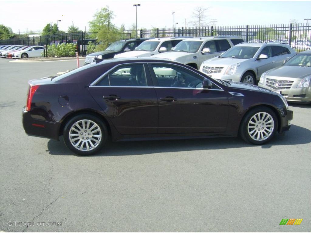 Black Cherry 2010 Cadillac CTS 4 3.6 AWD Sedan Exterior Photo #48485142