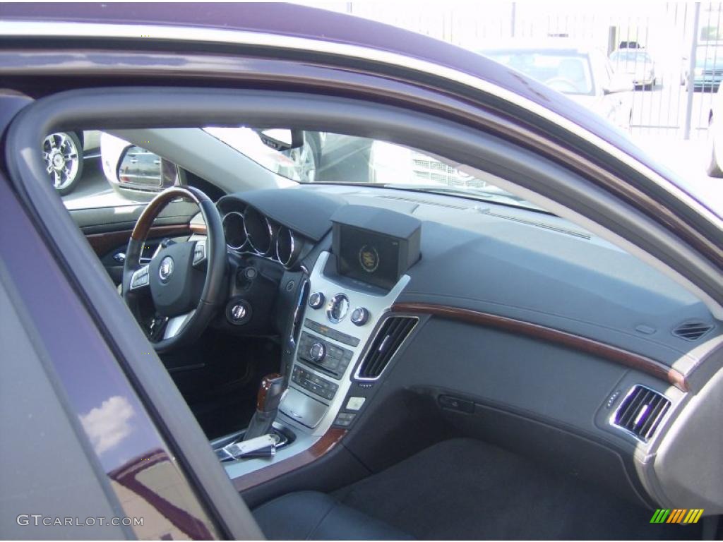 2010 CTS 4 3.6 AWD Sedan - Black Cherry / Ebony photo #4