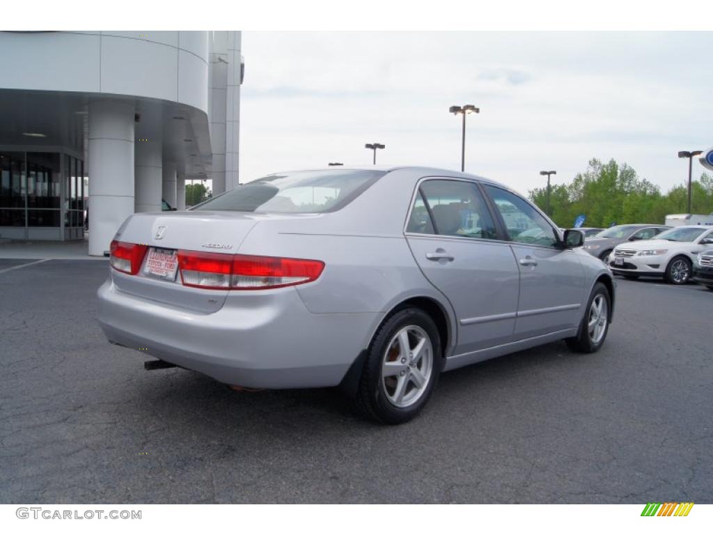 2003 Accord EX-L Sedan - Satin Silver Metallic / Gray photo #3