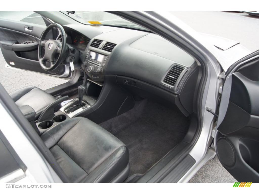 2003 Accord EX-L Sedan - Satin Silver Metallic / Gray photo #15