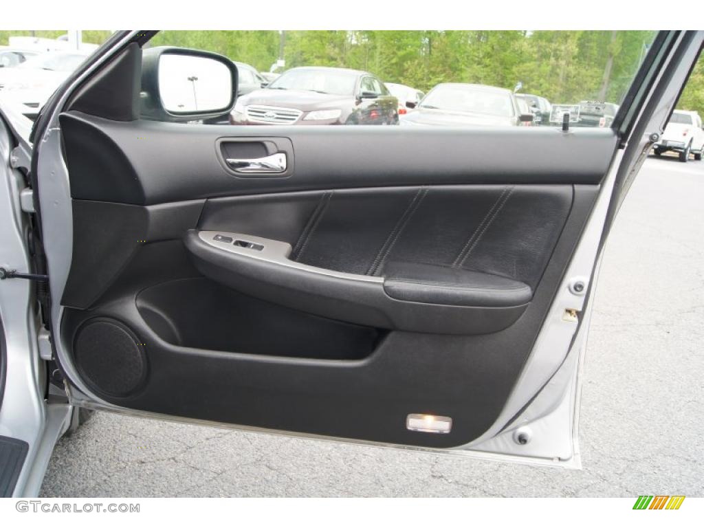 2003 Accord EX-L Sedan - Satin Silver Metallic / Gray photo #16