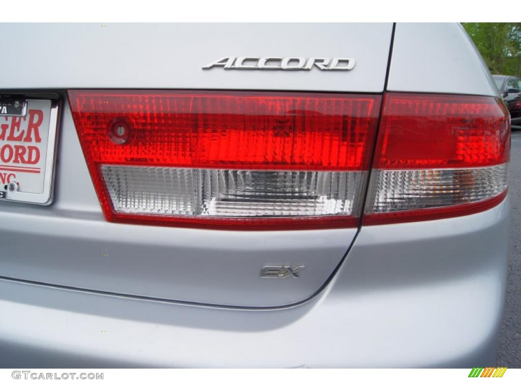 2003 Accord EX-L Sedan - Satin Silver Metallic / Gray photo #19