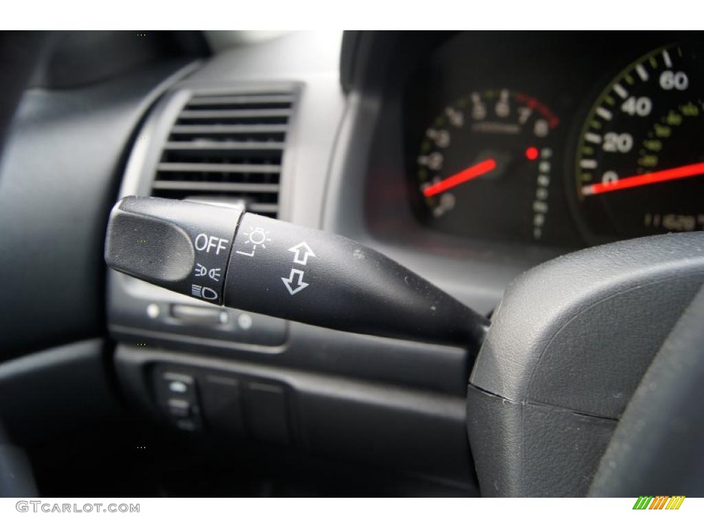 2003 Accord EX-L Sedan - Satin Silver Metallic / Gray photo #26