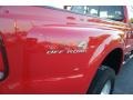 2007 Red Ford F350 Super Duty Lariat Crew Cab 4x4 Dually  photo #24