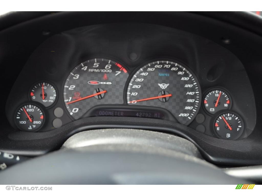 2002 Chevrolet Corvette Z06 Gauges Photo #48487428
