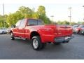 2007 Red Ford F350 Super Duty Lariat Crew Cab 4x4 Dually  photo #44