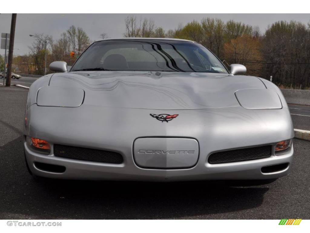 Quicksilver Metallic 2002 Chevrolet Corvette Z06 Exterior Photo #48487690