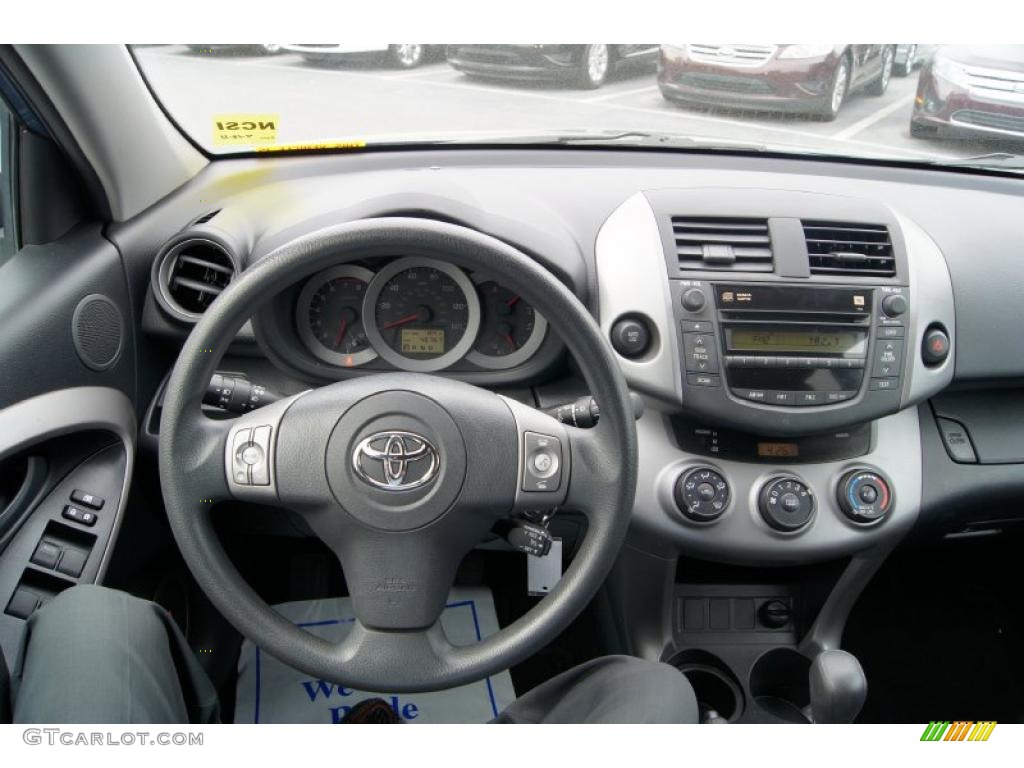 2008 Toyota RAV4 Sport Dark Charcoal Steering Wheel Photo #48488344