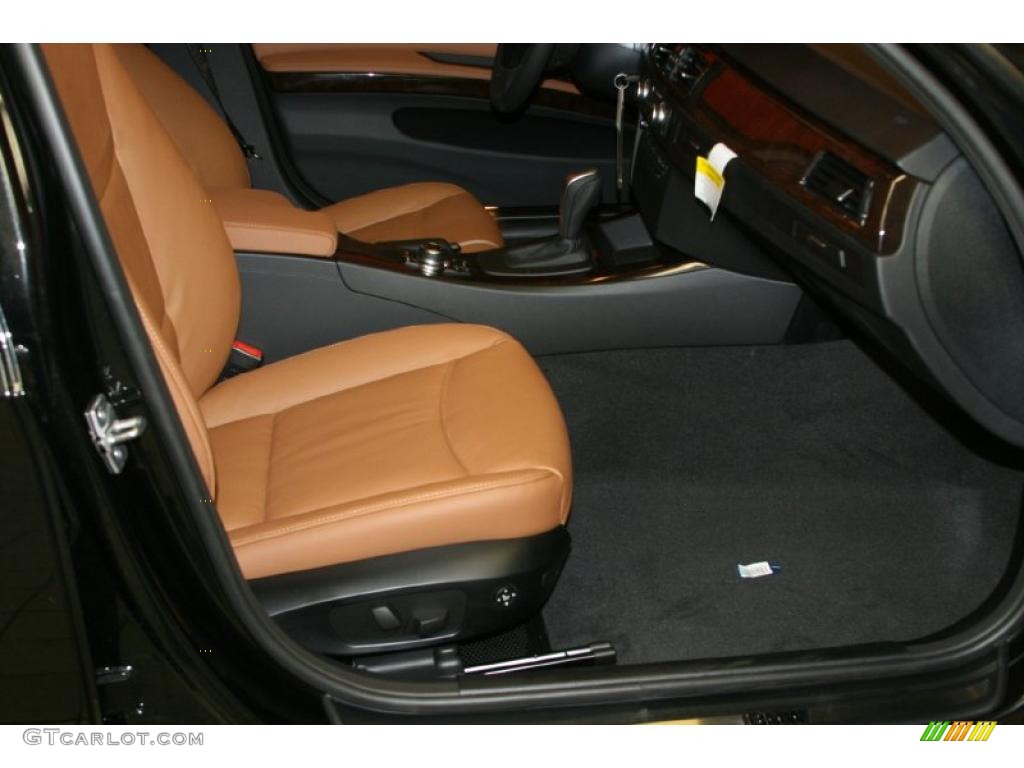 2011 3 Series 328i Sedan - Black Sapphire Metallic / Saddle Brown Dakota Leather photo #24
