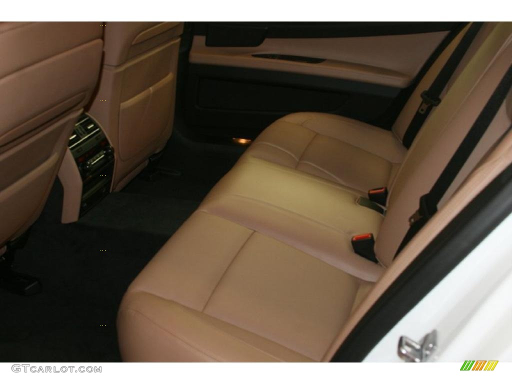 Saddle/Black Interior 2012 BMW 7 Series 750Li Sedan Photo #48489589
