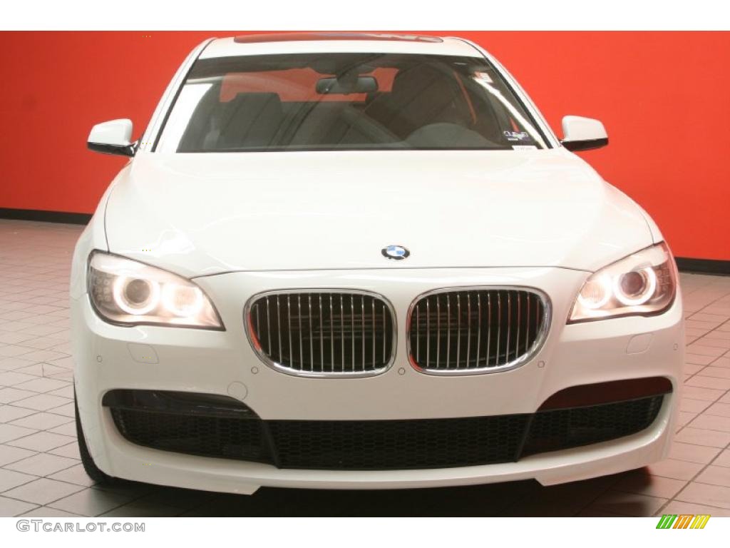2012 7 Series 750Li Sedan - Alpine White / Black photo #2