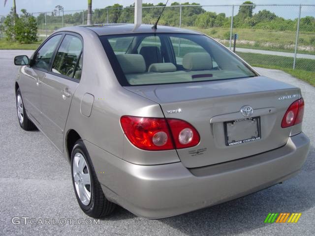 2007 Corolla LE - Desert Sand Mica / Beige photo #4