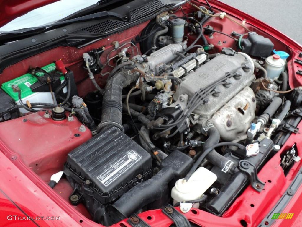 1995 Honda Civic EX Coupe 1.5L SOHC 16V 4 Cylinder Engine Photo #48490780