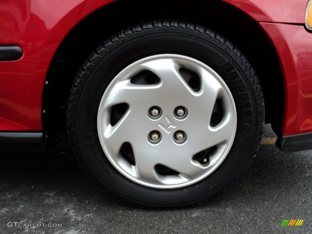 1995 Honda Civic EX Coupe Wheel Photo #48490792