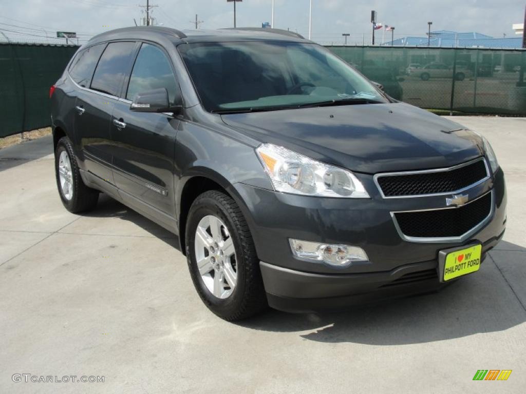 Cyber Gray Metallic Chevrolet Traverse