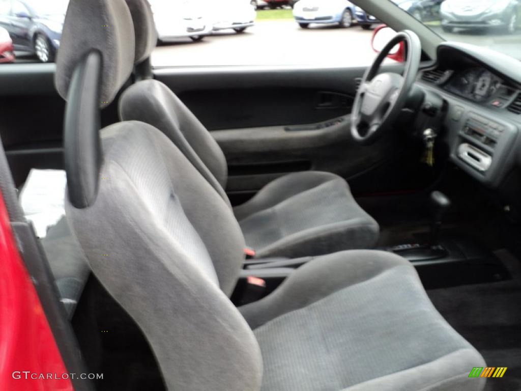 1995 Civic EX Coupe - Milano Red / Black photo #27
