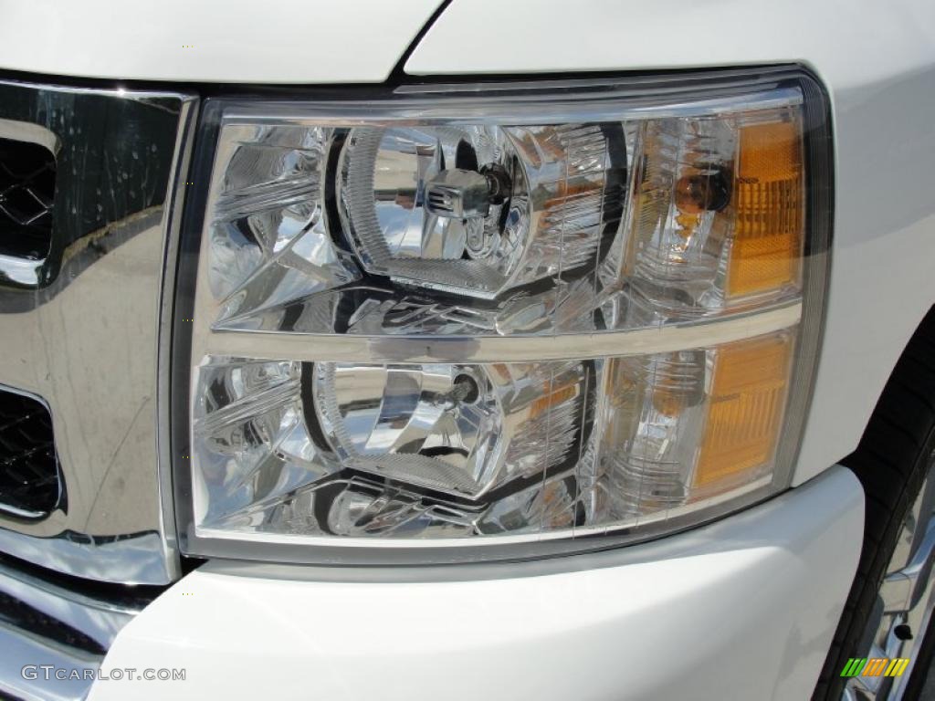 2009 Silverado 1500 LT Texas Edition Extended Cab - Summit White / Ebony photo #10